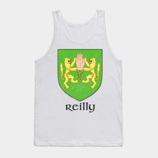 Reilly / Faded Style Family Crest Design Tank Top